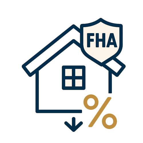 FHA loan icon